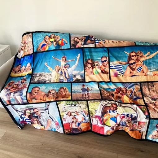 koc pluszowy jednowarstwowy 200x150