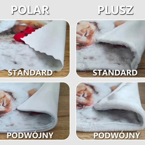 koc z nadrukiem porównanie materiałów